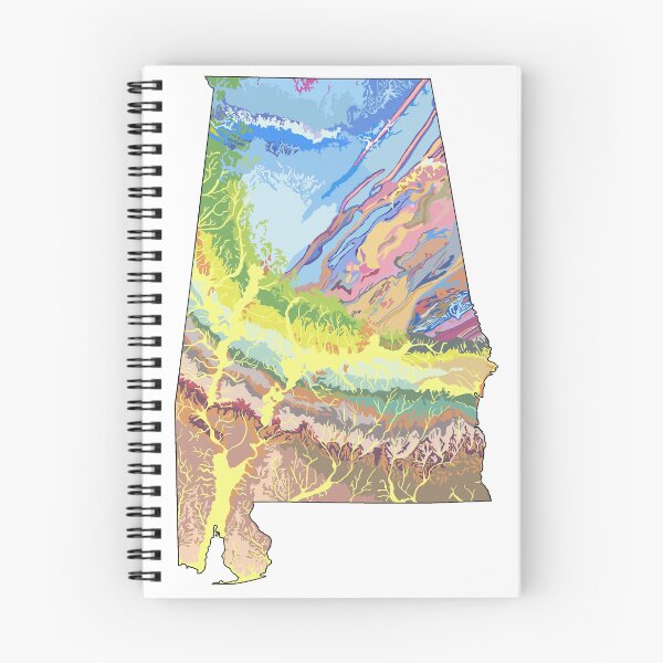 Item preview, Geologic Map of Alabama designed and sold by SABriggs.