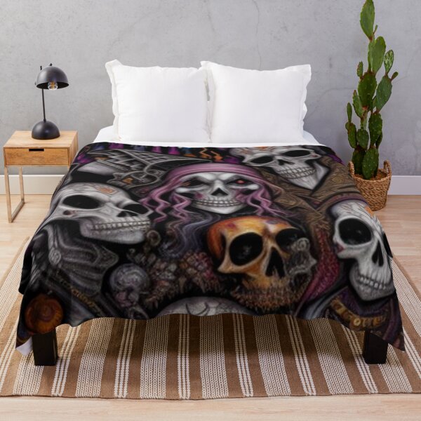 Item preview, Vintage Abstract Skull Graffiti designed and sold by TheDarkWardrobe.