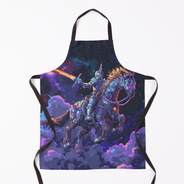 Item preview, Space Knight Pixel Fantasy Retro Arcade Galaxy Adventure designed and sold by Kaos-Bit.