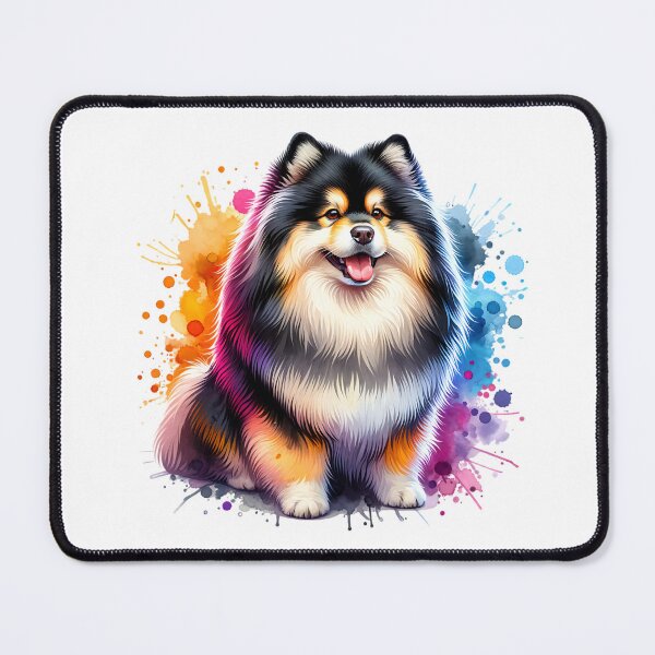 Item preview, Watercolor Swedish Lapphund designed and sold by TheAnimalZ00.