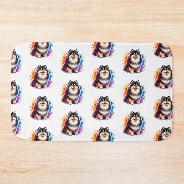 Item preview, Watercolor Swedish Lapphund designed and sold by TheAnimalZ00.