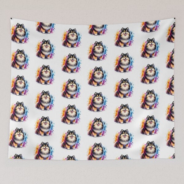 Item preview, Watercolor Swedish Lapphund designed and sold by TheAnimalZ00.