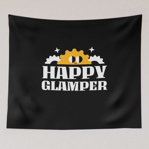 Item preview, Happy Glamper designed and sold by 87-Aesthetics.