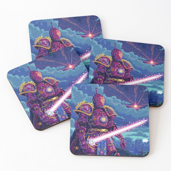 Item preview, Space Knight Retro Fantasy Gaming Adventure Sci Fi designed and sold by Kaos-Bit.