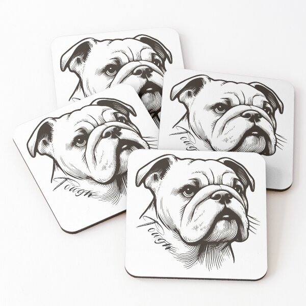 Item preview, Tough Bulldog designed and sold by CaliCreatives.