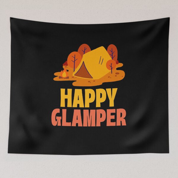 Item preview, Happy Glamper designed and sold by 87-Aesthetics.