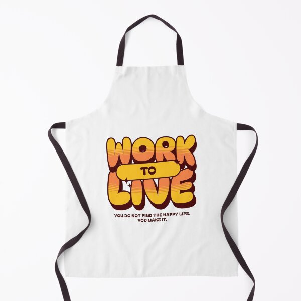 Item preview, Work to live designed and sold by KloverDesigns.