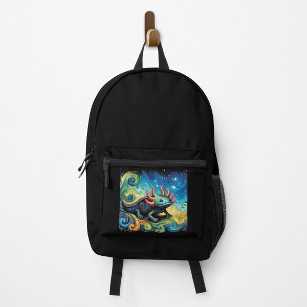 Item preview, Axolotl Illustration with Impressionistic Style  designed and sold by RetroPop23.