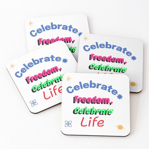 Item preview, Celebrate Freedom, celebrate life. designed and sold by Zha-Zha Designs.