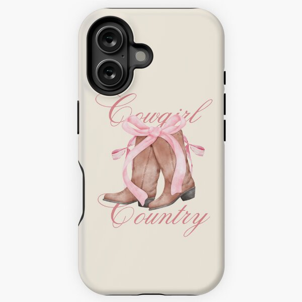 Aperçu de l'œuvre Pays de cow-girl | Bottines Croquettes Noeuds Rose créée et vendue par ReadyandRowdy.
