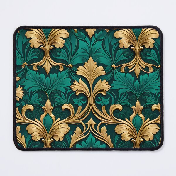 Item preview, Green and Gold Victorian Pattern designed and sold by DesignsbyVelvet.
