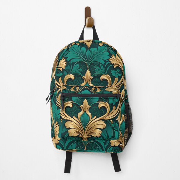 Item preview, Green and Gold Victorian Pattern designed and sold by DesignsbyVelvet.