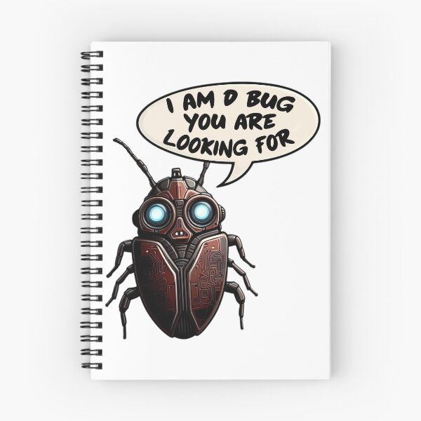 Item preview, Debugging AI Robotic Insect Visual Metaphor designed and sold by SportsT-Shirts.