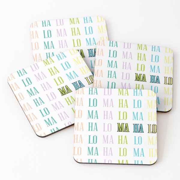 Item preview, Mahalo, Thank you! designed and sold by FunandWhimsy.
