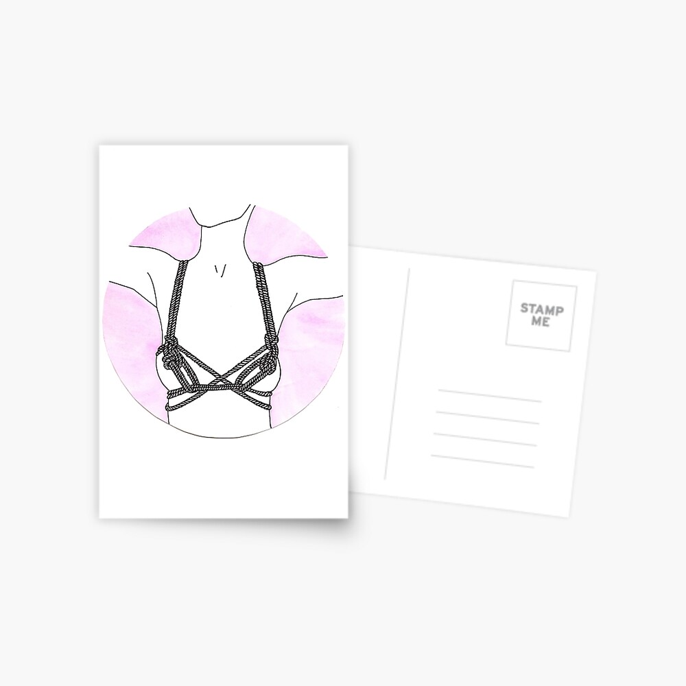 Rope bra Poster for Sale by beckylightbody