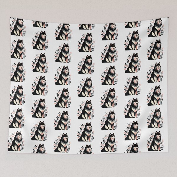 Item preview, Abstract Floral Lapponian Herder designed and sold by TheAnimalZ00.