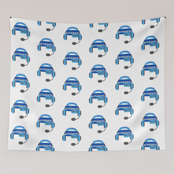 Item preview, Unseen Hero (blue) designed and sold by DizzyDispatcher.