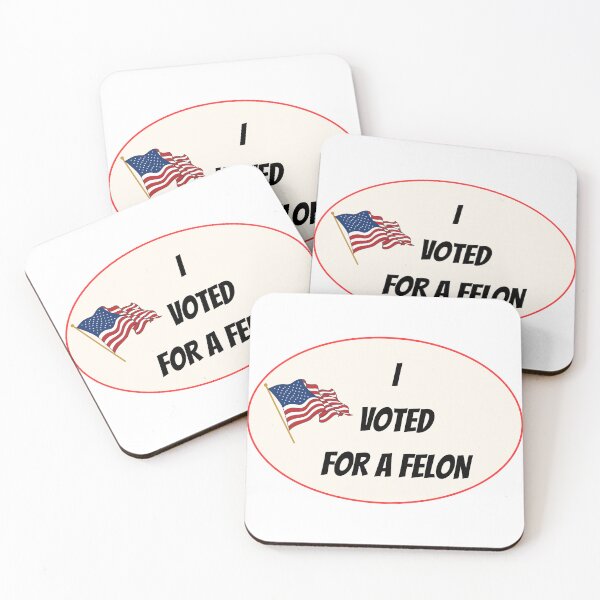 Item preview, I VOTED FOR A FELON designed and sold by OldDustyTee.