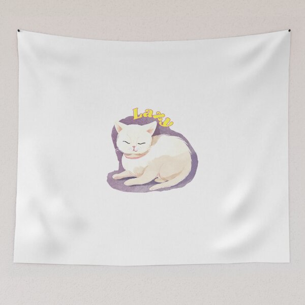 Item preview, “Lazy Cat Haven T-Shirt – Cute and Comfy for Animal Lovers” designed and sold by LazyPetsHaven.