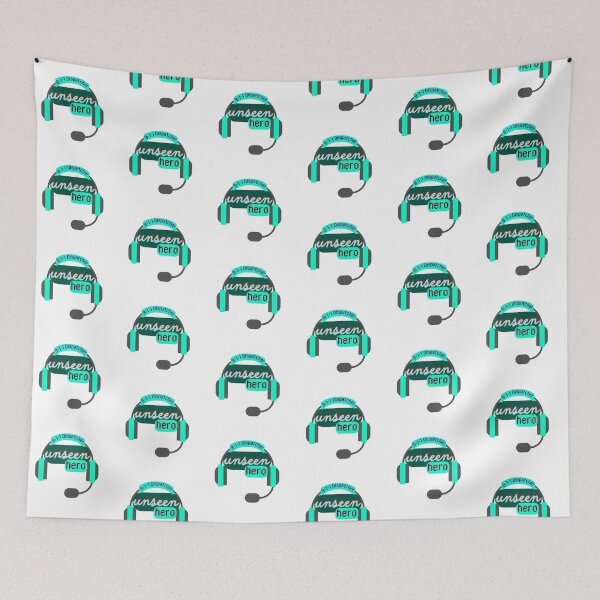 Item preview, Unseen Hero (teal) designed and sold by DizzyDispatcher.