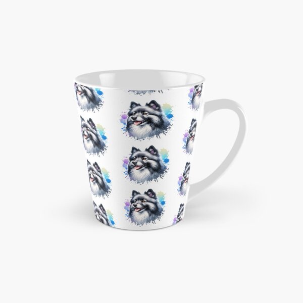 Item preview, Watercolor Gray And White Icelandic Sheepdog designed and sold by TheAnimalZ00.