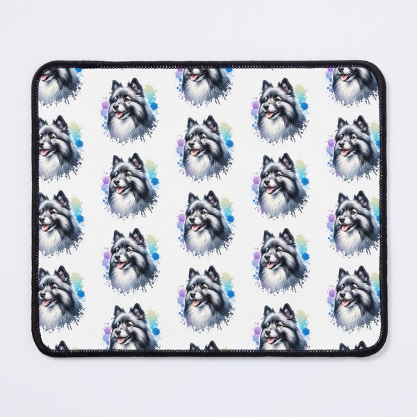 Item preview, Watercolor Gray And White Icelandic Sheepdog designed and sold by TheAnimalZ00.