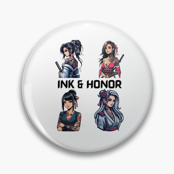 Item preview, Ink & Honor Foursome Women Samurai of Power designed and sold by DudzDesignz.