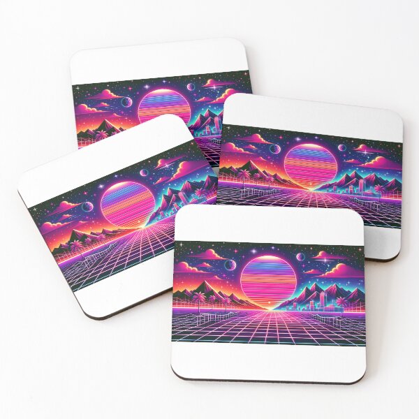 Item preview, Synthwave Vibes  designed and sold by CharmStudio.