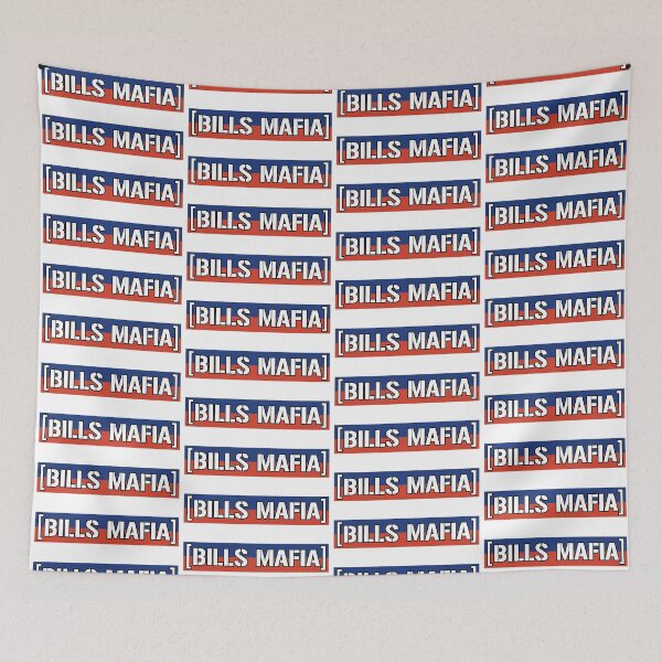 Item preview, Bills Mafia Hoon - Blue/ Red w/BK outline designed and sold by bamatt30.
