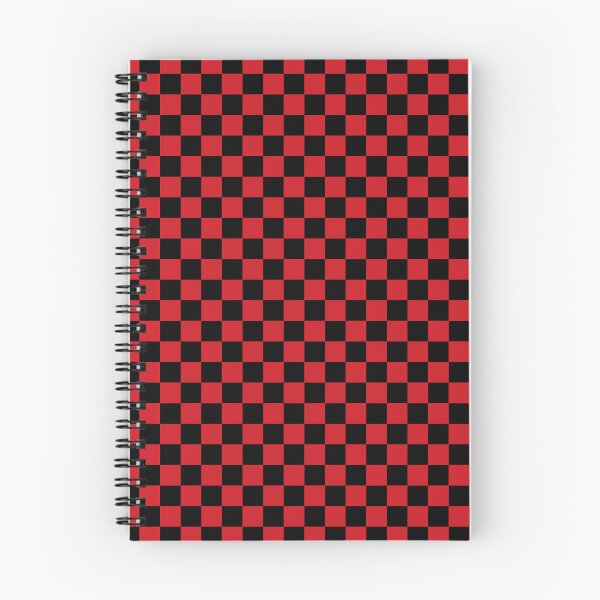 Item preview, Small Checkered - Black and Fire Engine Red designed and sold by JustPatterns2.