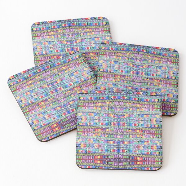 Item preview, Collage Mayan textile Guatemalan weaving designed and sold by AuroraXGreen.
