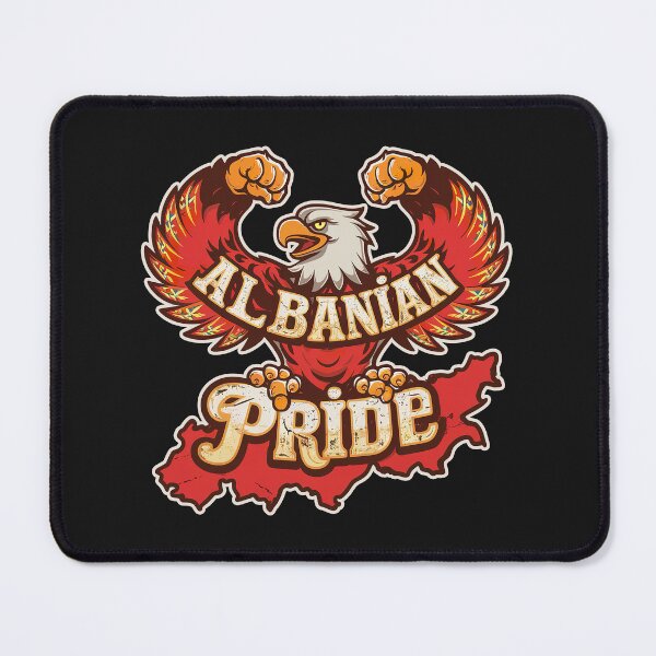 Item preview, ''Albanian Pride'' Proud Albanian Traveler T-Shirt designed and sold by Witty Shirts.