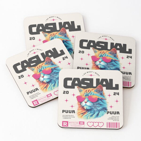 Item preview, Casual Cat designed and sold by Bright Dreamer.