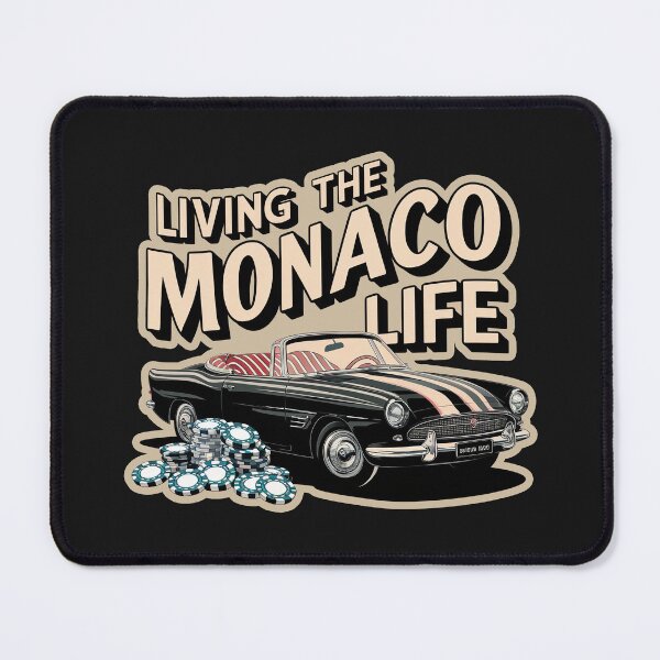 Item preview, ''Living the Monaco Life'' Monaco Fancy Life Vacation T-Shirt designed and sold by Witty Shirts.