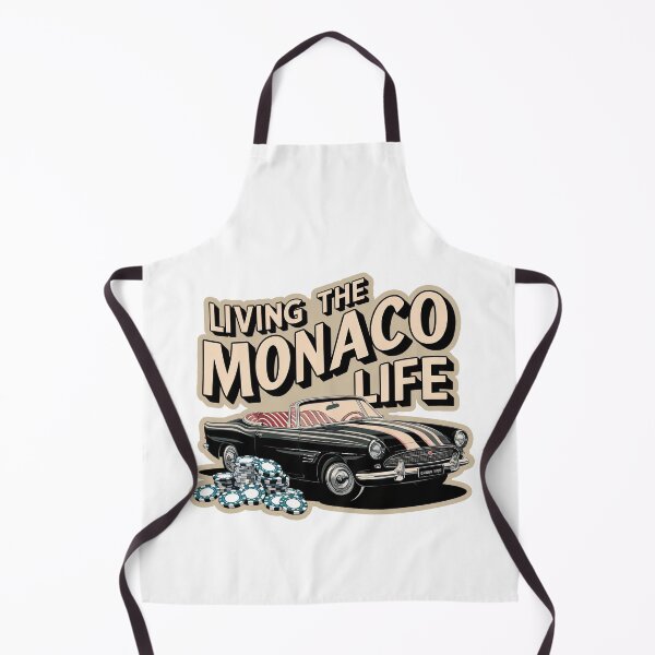 Item preview, ''Living the Monaco Life'' Monaco Fancy Life Vacation T-Shirt designed and sold by Witty Shirts.