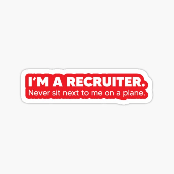 Item preview, I'm a Recruiter - Red designed and sold by johnvlastelica.