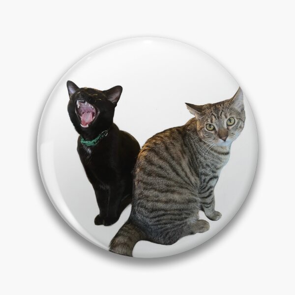 Item preview, Sister Cats Tabby & Black designed and sold by mainstreammarin.