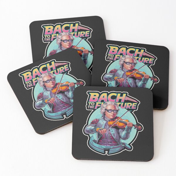 Item preview, ''Bach to the Future'' Funny Music Artist T-Shirt designed and sold by Witty Shirts.