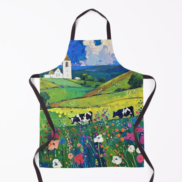 Item preview, Cows Amidst the Wildflowers designed and sold by Pei-Kang Hsu.