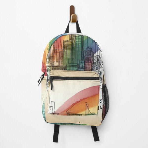Item preview, Rainbow Crowded Building designed and sold by Nanthanon.