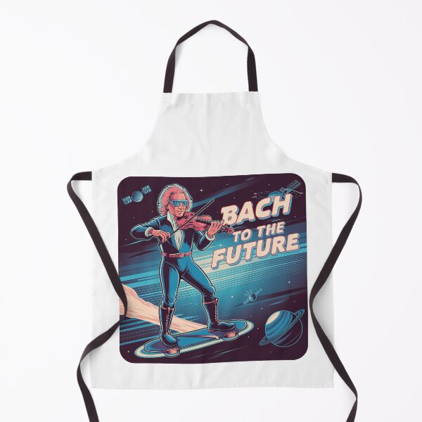 Item preview, Retro ''Bach to the Future'' Funny Music Artist T-Shirt designed and sold by Witty Shirts.