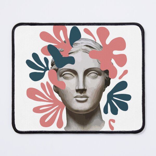 Item preview, Greek Statue with Floral Accents designed and sold by bestlook41.