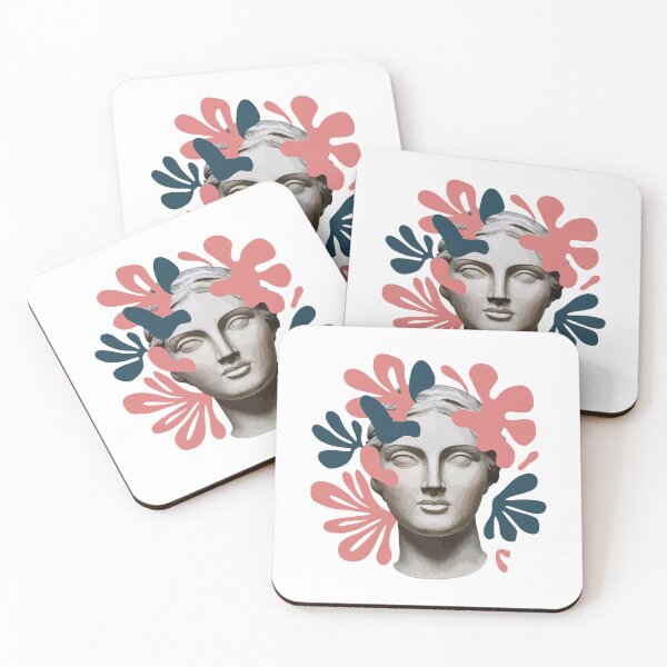 Item preview, Greek Statue with Floral Accents designed and sold by bestlook41.