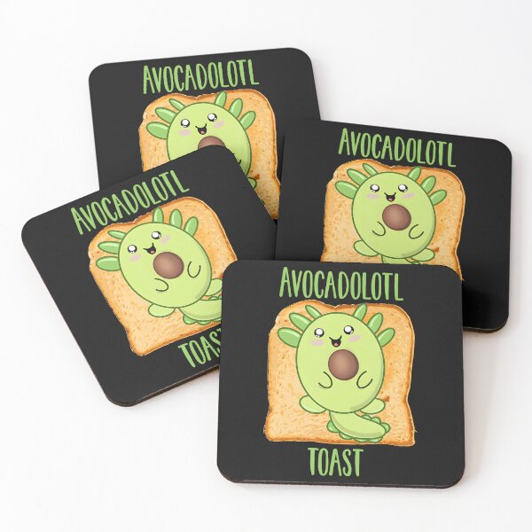 Item preview, Avocado Axolotl Avocadolotl Toast designed and sold by EmGai TocXanh.