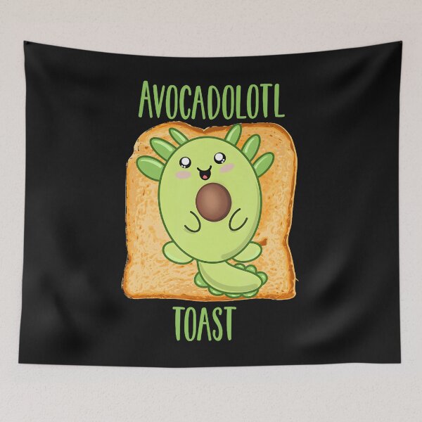 Item preview, Avocado Axolotl Avocadolotl Toast designed and sold by EmGai TocXanh.