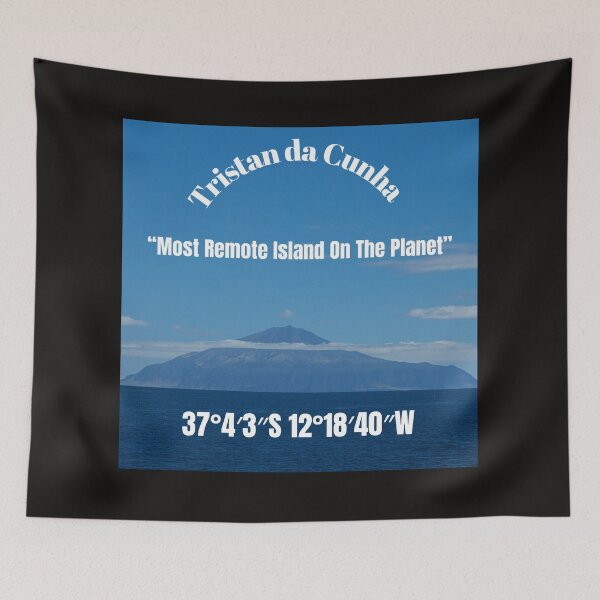 Item preview, Discover Tristan da Cunha: The World's Most Remote Inhabited Island - Unique Designs Celebrating Isolation and Resilience" designed and sold by Mrpalaad.