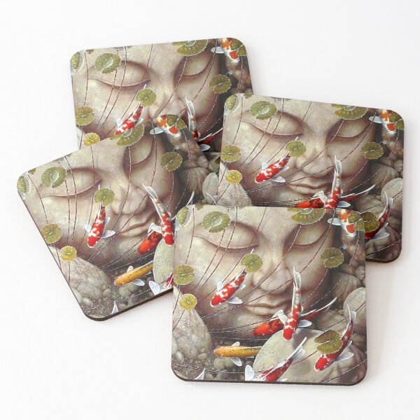 Item preview, Buddha and fish designed and sold by MorningFive.
