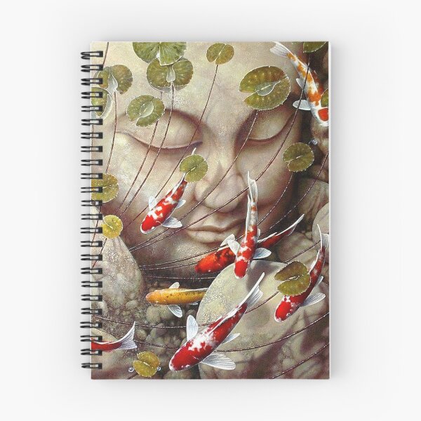 Item preview, Buddha and fish designed and sold by MorningFive.