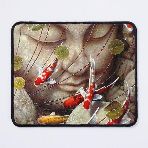 Item preview, Buddha and fish designed and sold by MorningFive.