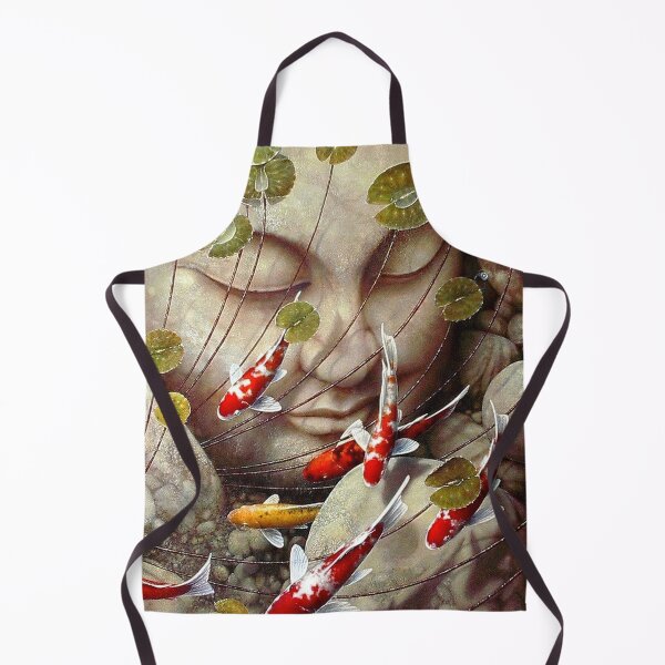 Item preview, Buddha and fish designed and sold by MorningFive.